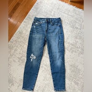American eagle high waisted skinny jeans